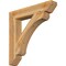 Ekena Millwork Legacy Slat Rough Sawn Bracket, Western Red Cedar, 6"W x 36"D x 36"H BKT06X36X36LEC06RWR - alternate 1
